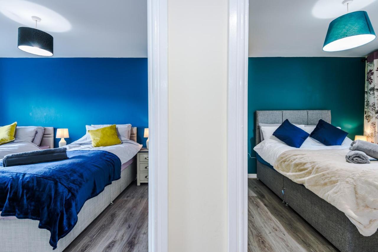 Manchester Comfortable 3 Bedroom House, Free Parking, Wifi & Disneyplus Worsley Exterior photo